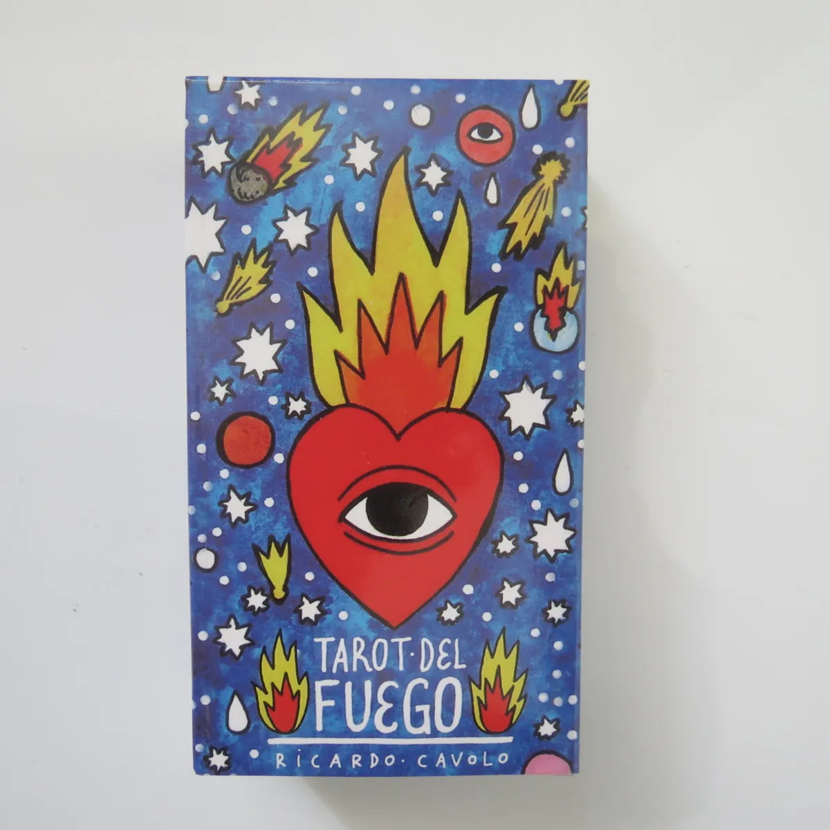 

new Tarot cards oracles deck mysterious divination del Fuego tarot deck for women girls cards game board game