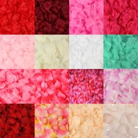 2000 pcs artificial rose petals wedding petalas colorful silk flower accessories