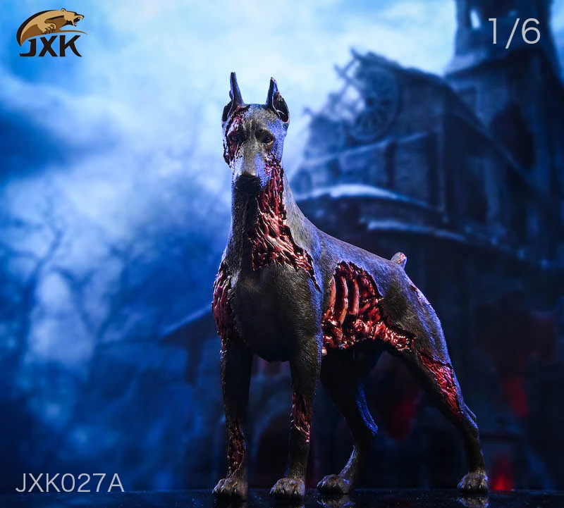 JXK Studio JxK027A/B масштаб 1/6 зомби Doberman | Игрушки и хобби