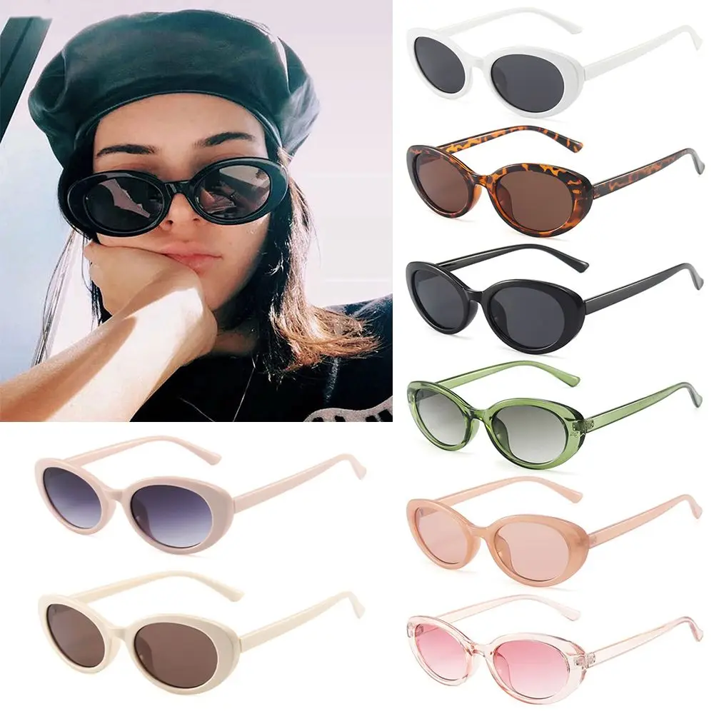 

Модные уличные очки UV400, женские солнцезащитные очки в маленькой оправе, Овальные Солнцезащитные очки в стиле ретро