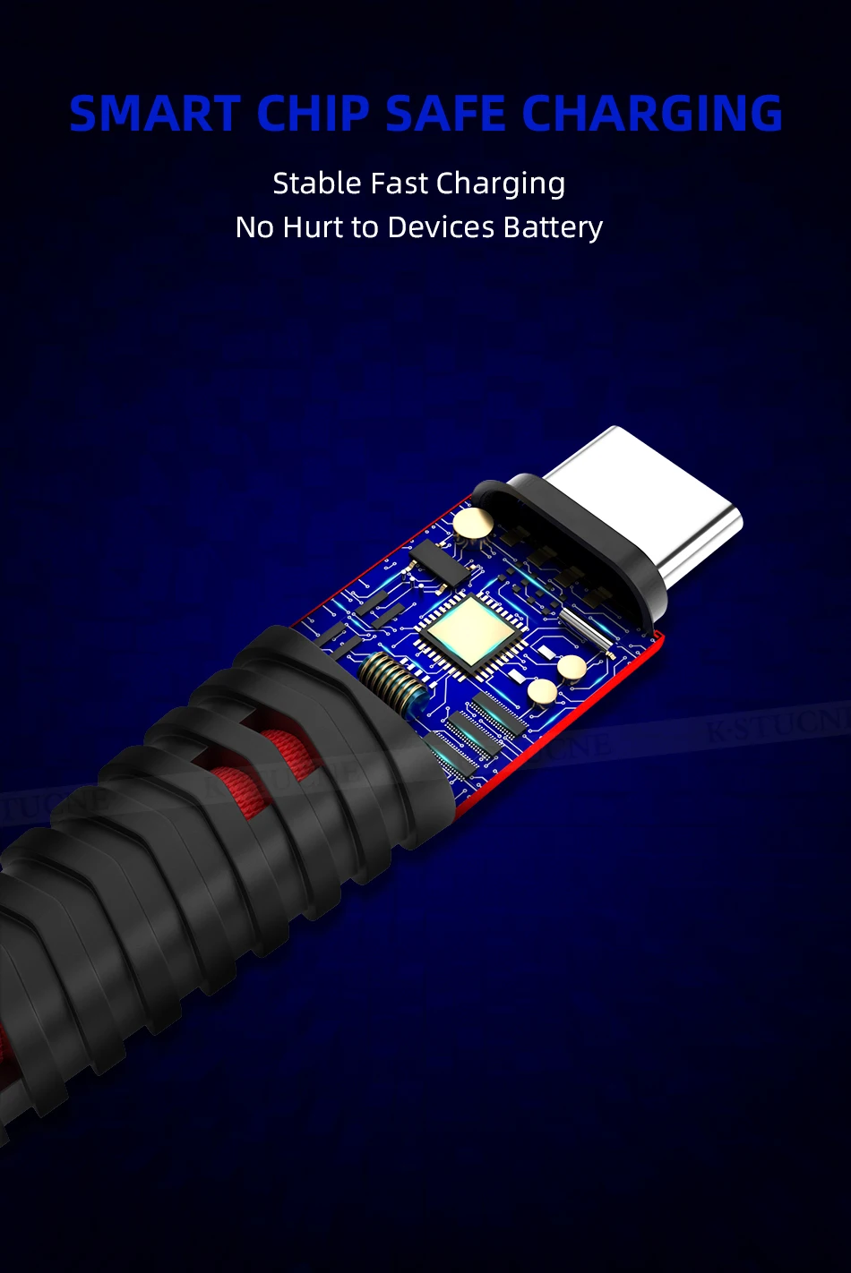 Кабель usb type-C для samsung Galaxy S10 S8 S9 Pius кабель для зарядки данных type-C USB-C для Xiaomi mi 9 mi 8 телефонный кабель USB C