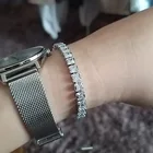 Теннисный браслет для женщин Kpop роскошный квадратный разноцветный 3*3 мм циркон корейский женский браслет оптовая продажа регулируемое ювелирное изделие DZH007