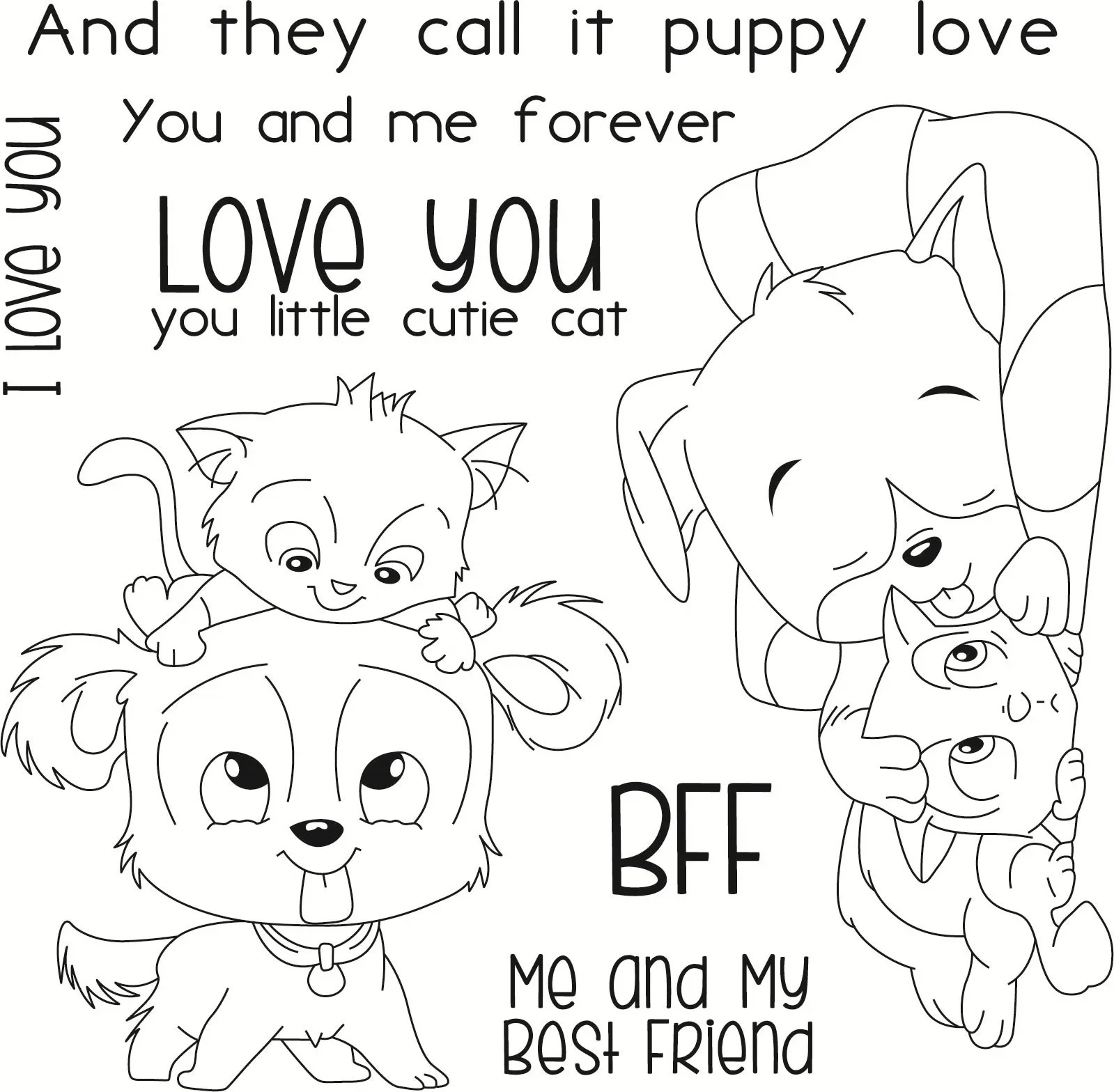 Прозрачные силиконовые штампы для скрапбукинга изготовления открыток детей 14 х14