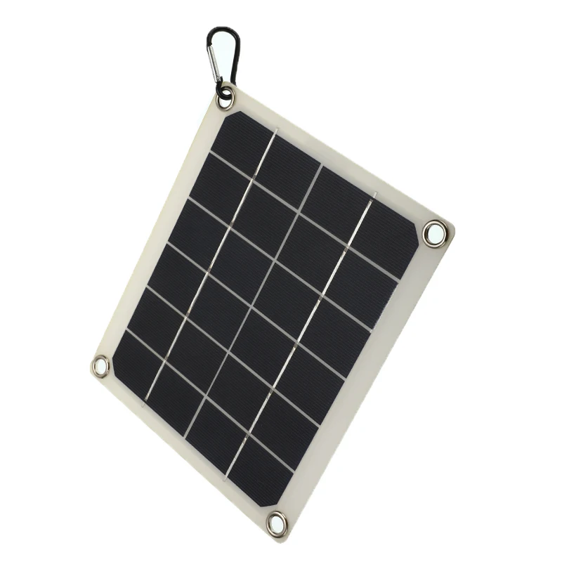 Панели солнечные 10/15/20/25 Вт двойной USB Интерфейс 12 V/5 V поликристаллический кремний и кремния ячейки для Батарея зарядные устройства для сотовых телефонов Зажигалка для сигарет