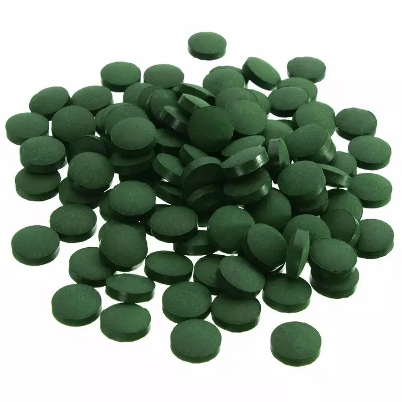 

50 x Spirulina Tablets Enrichment Favorite Pet Food for Fish Crystal Red Shrimp
