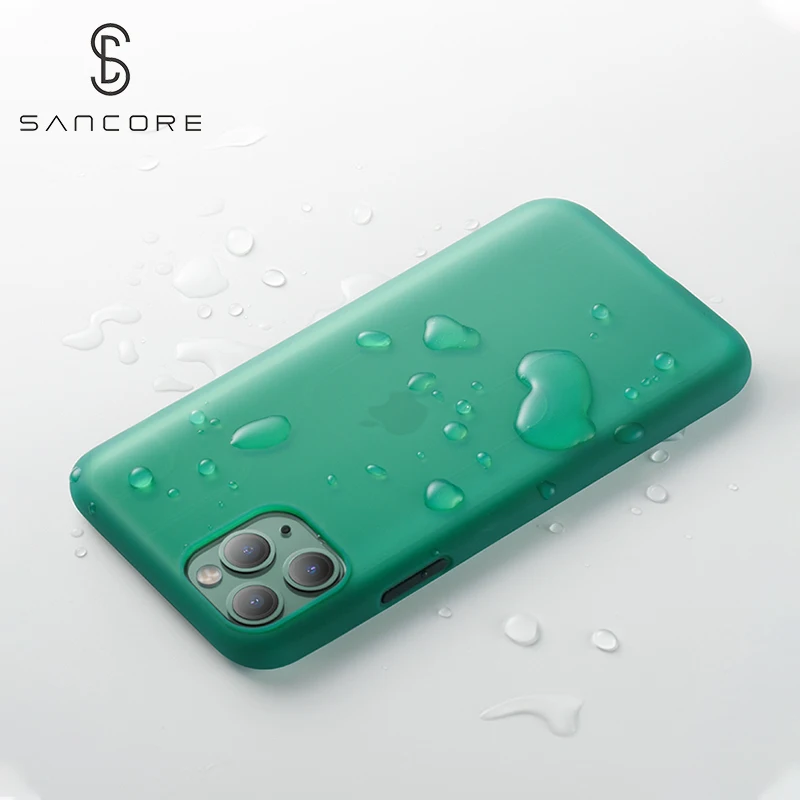 Оригинальный жидкий силиконовый чехол Sancore для iPhone 11 Pro Max высококачественные