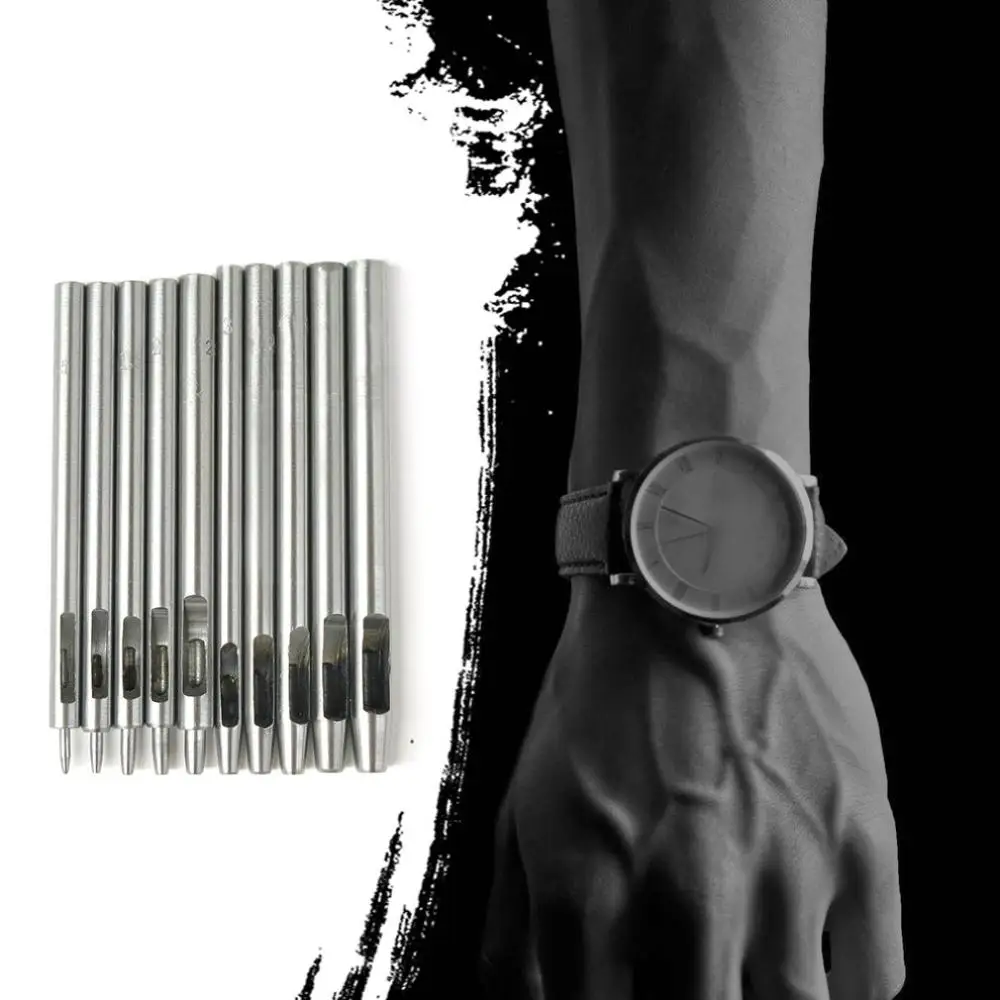 Сделай сам ремень с ручным перфорированным глазом кожаный Пробивной инструмент