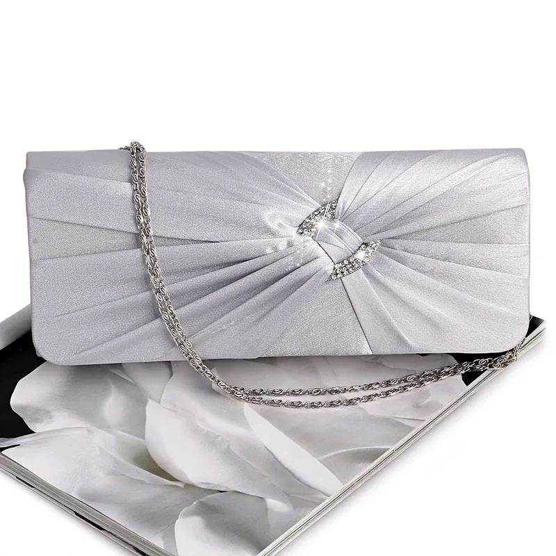 

Evening Handbag Purse Women Rhinestone Bridal Shoulder Clutch Bag Chain