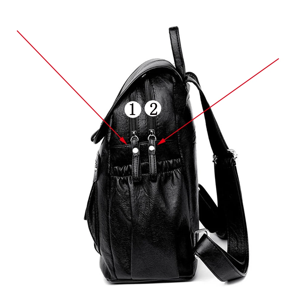 Женский рюкзак из мягкой кожи школьные ранцы для книг девочек подростков