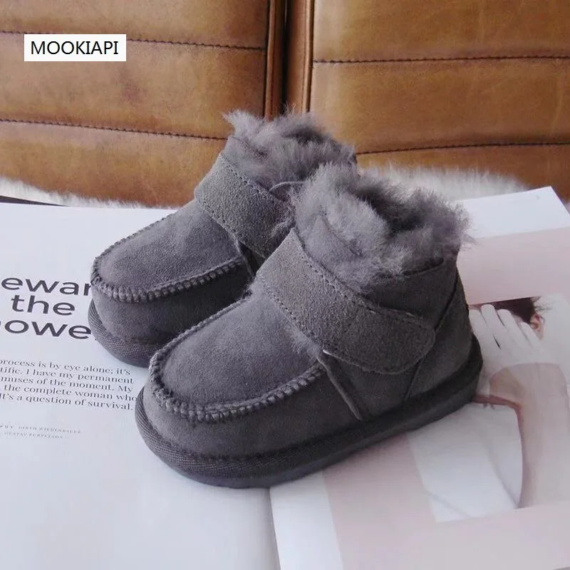 В 2019 году новые австралийские зимние ботинки из овчины и меха чистая шерсть