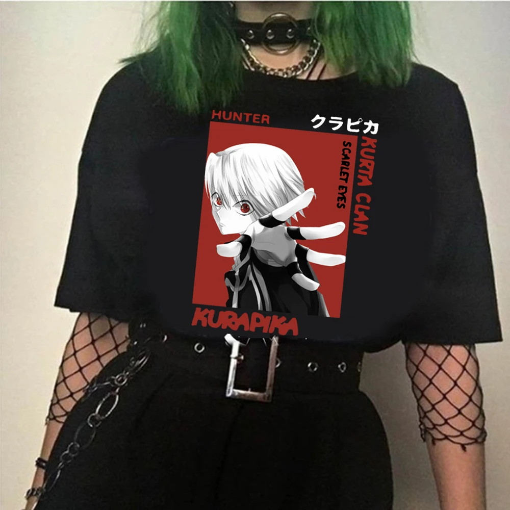 

Женская футболка для косплея Hunter X Hunter Kurapika Harajuku