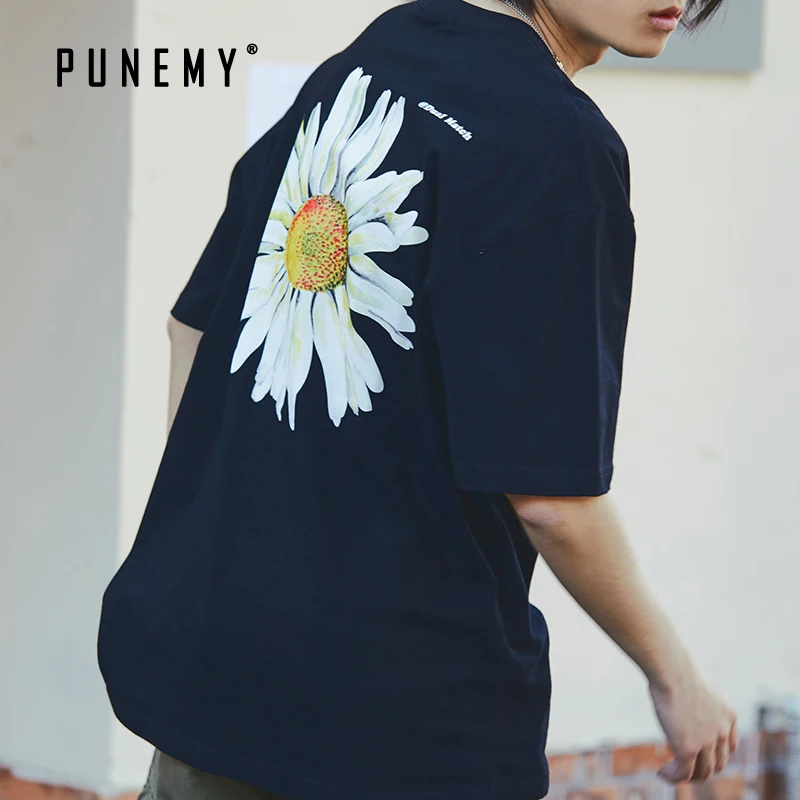 

Футболка мужская с 3D цветочным принтом, уличная одежда в стиле хип-хоп, топ из 2020 хлопка с круглым вырезом, повседневная женская рубашка в ст...