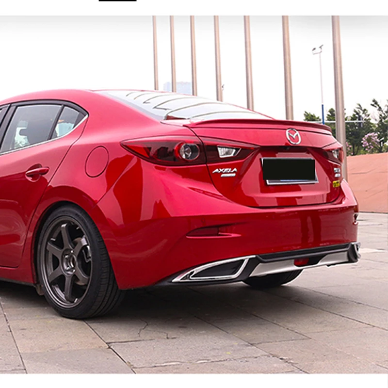 Для Mazda 3 Axela автомобильное украшение 2014 2015 2016 2017 ABS пластиковая краска цветной