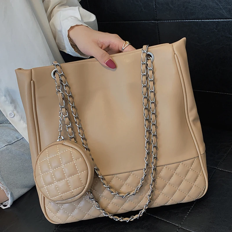 Новые осенние и зимние большие сумки для женщин 2020 сумка через плечо из