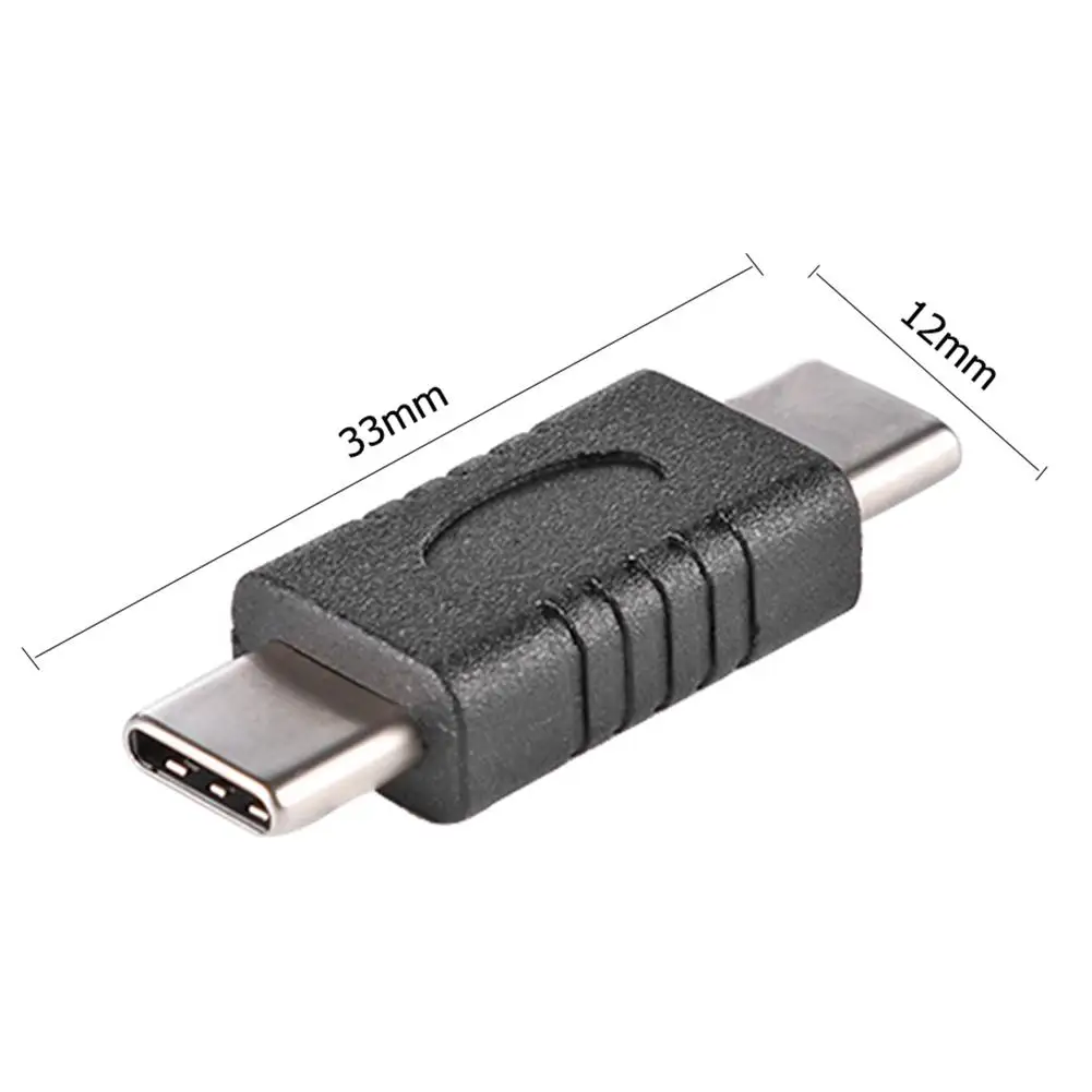 3 шт. Тип мини C USB Расширение муфта адаптер мужской/женский на обоих концах для