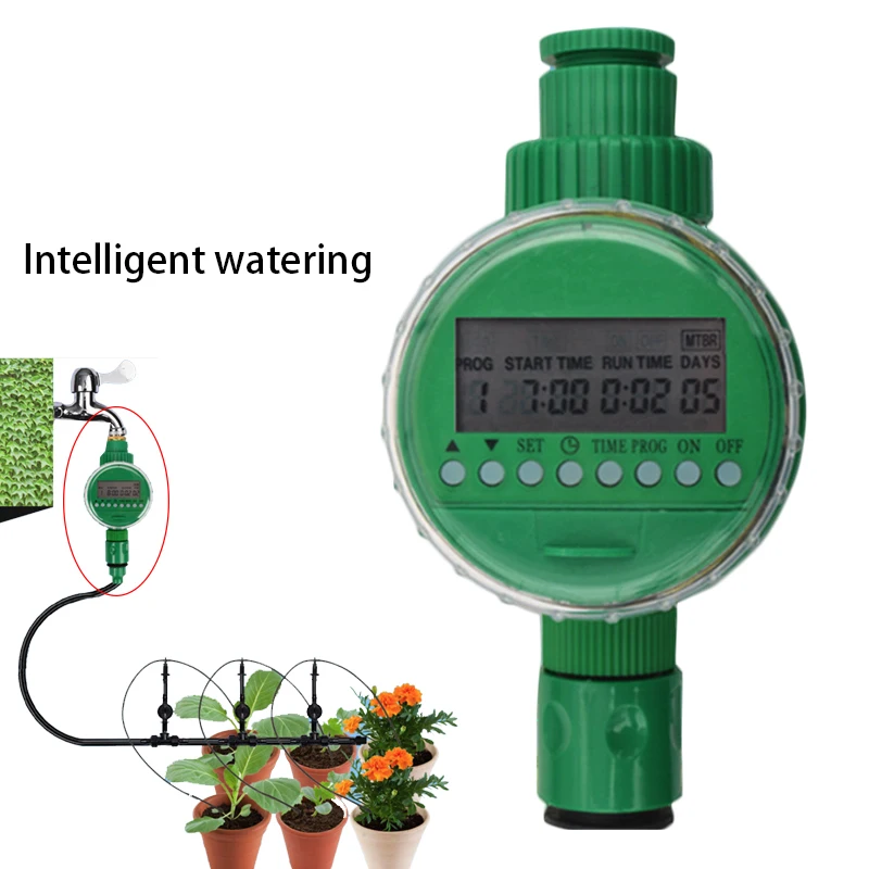 Система полива сада автоматическая с таймером электронный шаровой кран ЖК