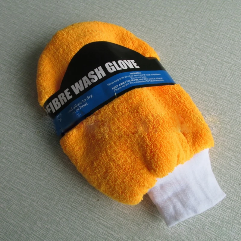 

Car wash cleaning 9-piece set tire brush wax cake wash sponge block glass towel warp knitted towel waffle high low wool gloves