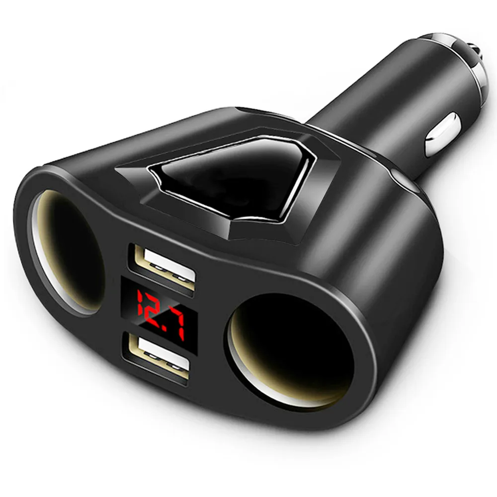 Зарядное устройство для телефона 5 в 3 1 а с двумя USB портами и 2 разъемами