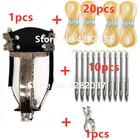 Рогатка для охоты, складной браслет с плоской резиновой лентой, мощный комплект рогатки для стрельбы на открытом воздухе, рыбалки