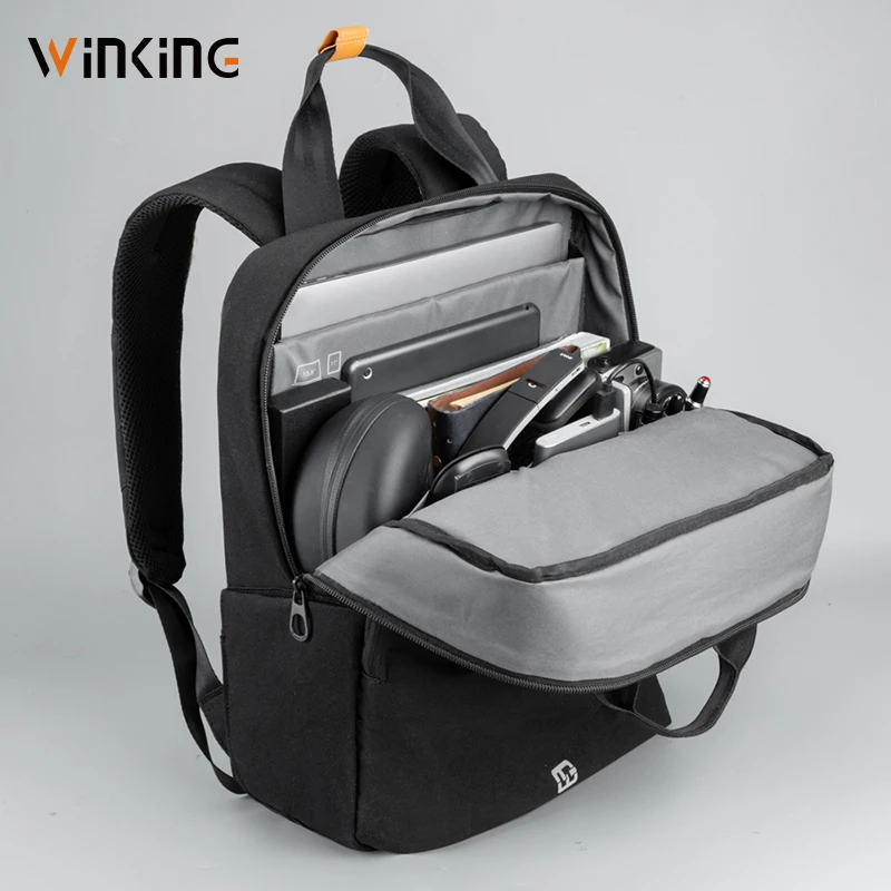 Рюкзак Winking для ноутбука 15 6 дюйма мужчин и женщин Портативная сумка повседневные