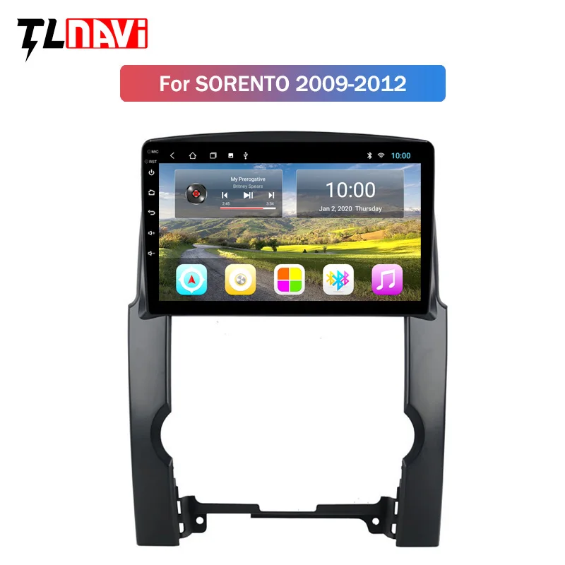 2G Оперативная память 10 дюймов Full HD сенсорный Экран Android Quad-core автомобильный
