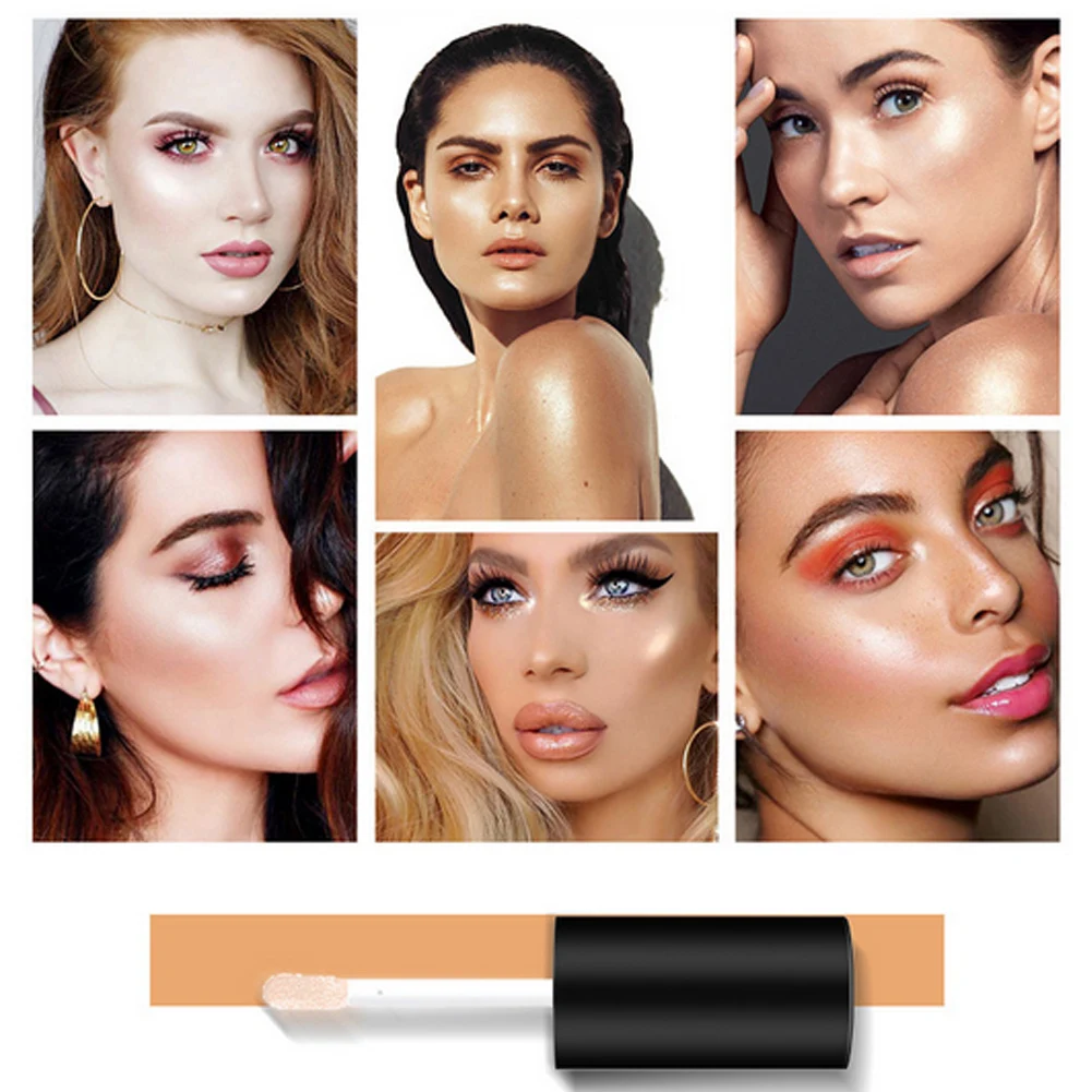 KISS BEAUTY хайлайтер контур Осветляющий консилер контроль маслом основа для ЛИЦА