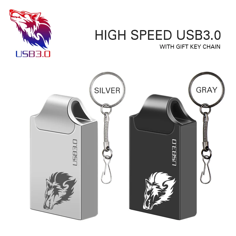 Металлическая Флешка USB 3 0 8 ГБ 16 32 64 128 ГБ|USB флэш-накопители| |