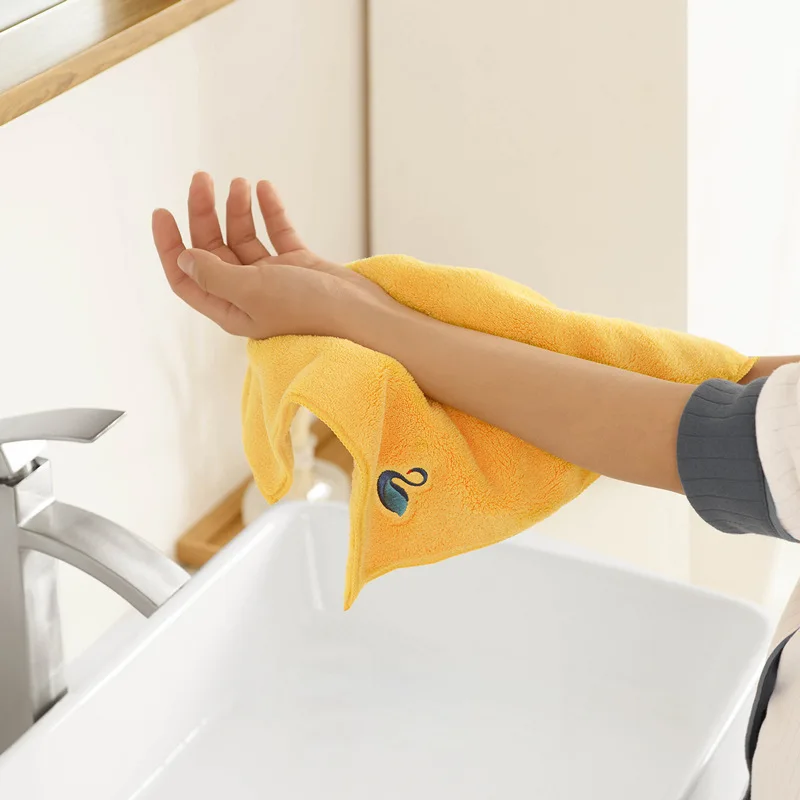 Домашнее креативное подвесное маленькое полотенце с вышивкой милое поглощающее