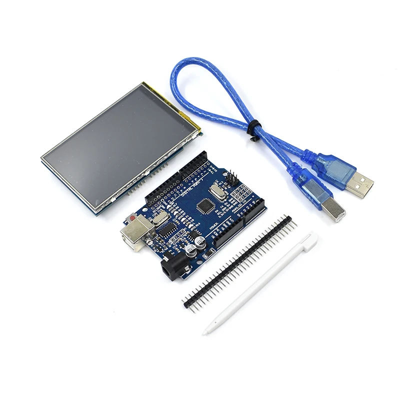 ЖК-модуль 3,5 дюймовый TFT ЖК-экран 3,5 дюйма + UNO R3 REV3 MEGA328P плата для Arduino (art.: 79beeb9b1) - 79beeb9b1