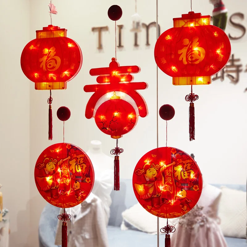 

Светодиодный светильник на присоске, украшения на новый год, ночник для комнаты, милые рождественские украшения, настенный светильник 2021 в ...