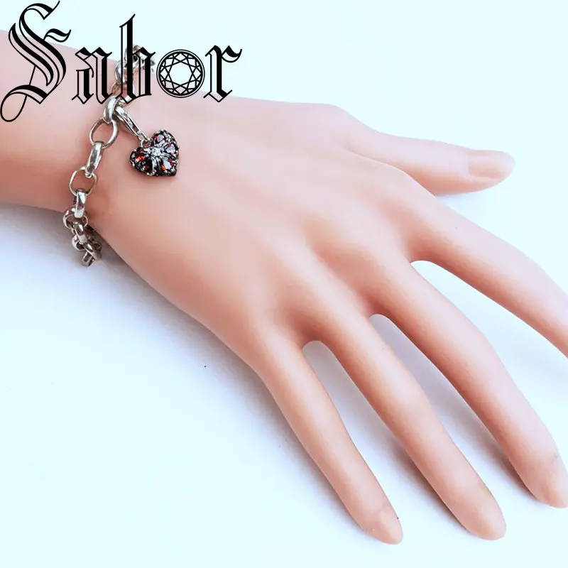 Очаровательное винтажное сердце богемное ювелирное изделие в европейском стиле