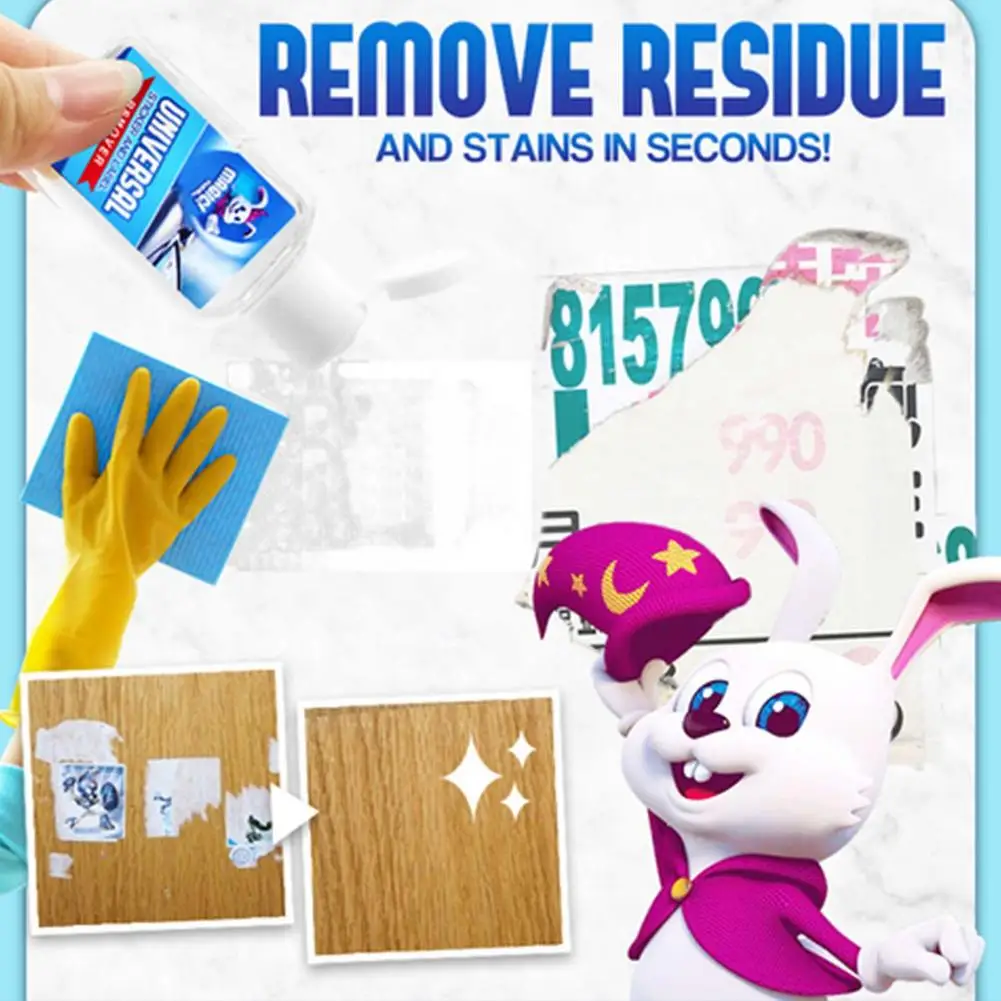 Glue Stain Remover Universal Double-Sided Adhesive Cleaner General Stickers And Labels | Дом и сад