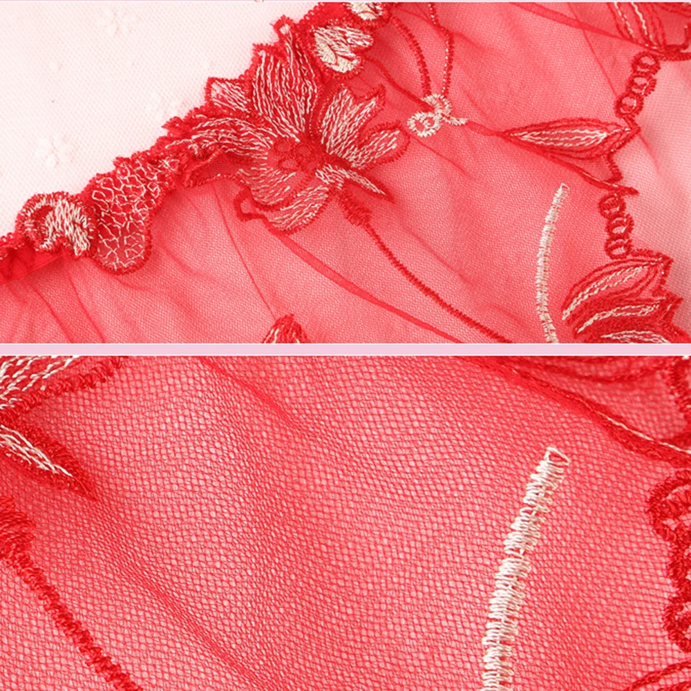 Бесшовные кружева сексуальная Чистая Пряжа трусики с низкой талией в искушение