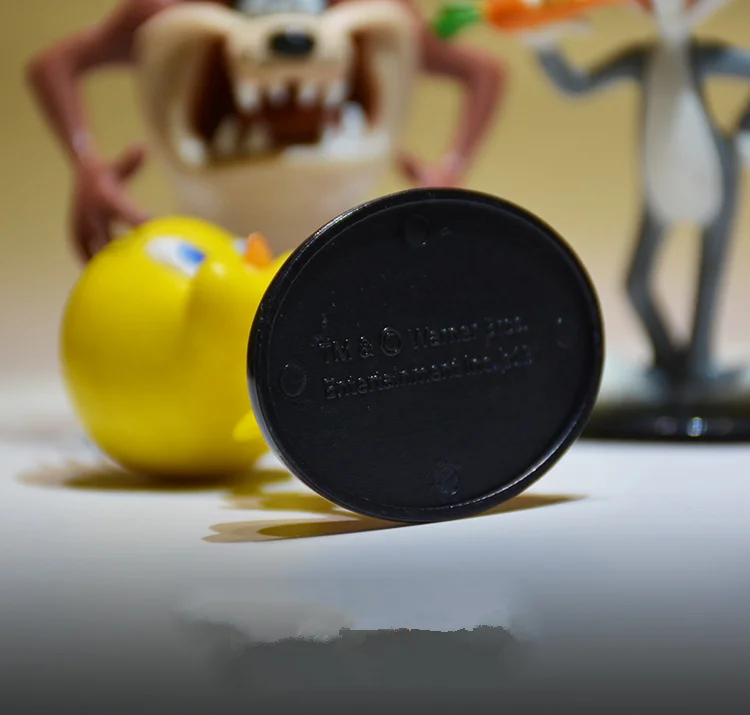 16 шт./лот 7-8 см аниме Looney tung милый кролик и с изображением кота Сильвестра игрушечные фигурки из мультфильма набор коллекционных игрушек