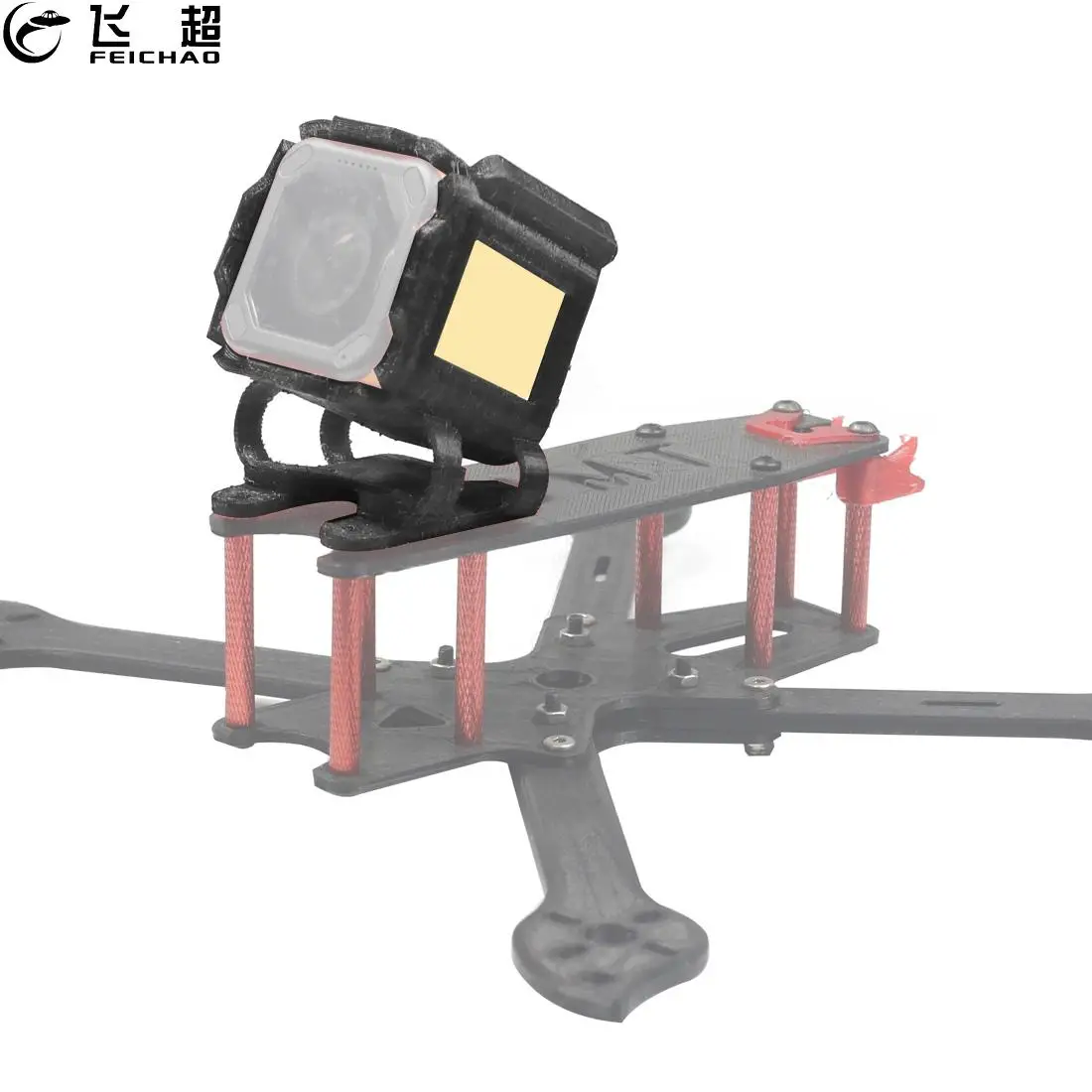 

Защитная рамка FEICHAO для крепления камеры с 3d-печатью, защита от вибрации, для экшн-камеры GoPro