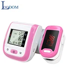 Цифровой Пульсоксиметр на палец со светодиодной подсветкой, монитор артериального давления на руку, сфигмоманометр, медицинский измеритель сердечного ритма