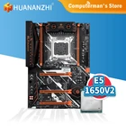 Комплект материнской платы HUANANZHI X79 DELUXE X79, комплект с Intel XEON E5 1650 V2, поддержка DDR3 RECC, не ECC, память M.2 NVME NGFF USB3.0