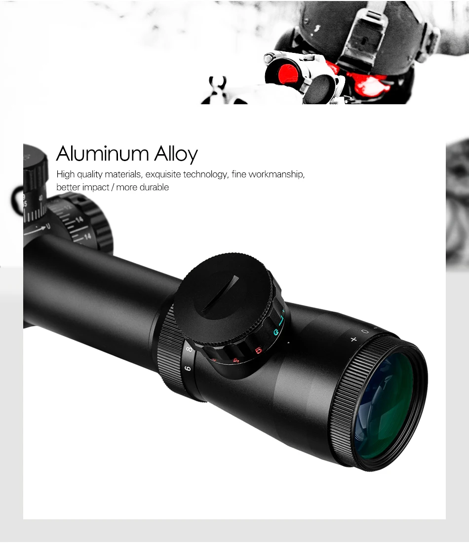 6-24x50 M3 riflescope тактический оптический прицел снайперской винтовки охотничьи винтовки дальности страйкбол прицел