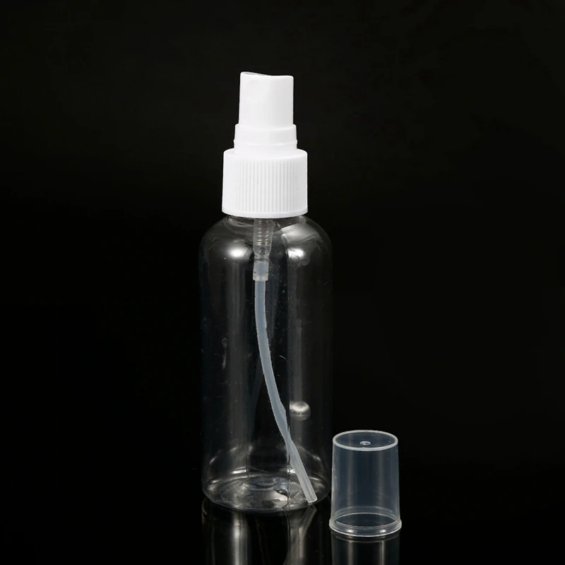 

2Pcs Quick Coupling for Garden Hose Brass Connector & 25Pcs 60Ml Transparent Spray Bottles Plastic Refillable Bottle