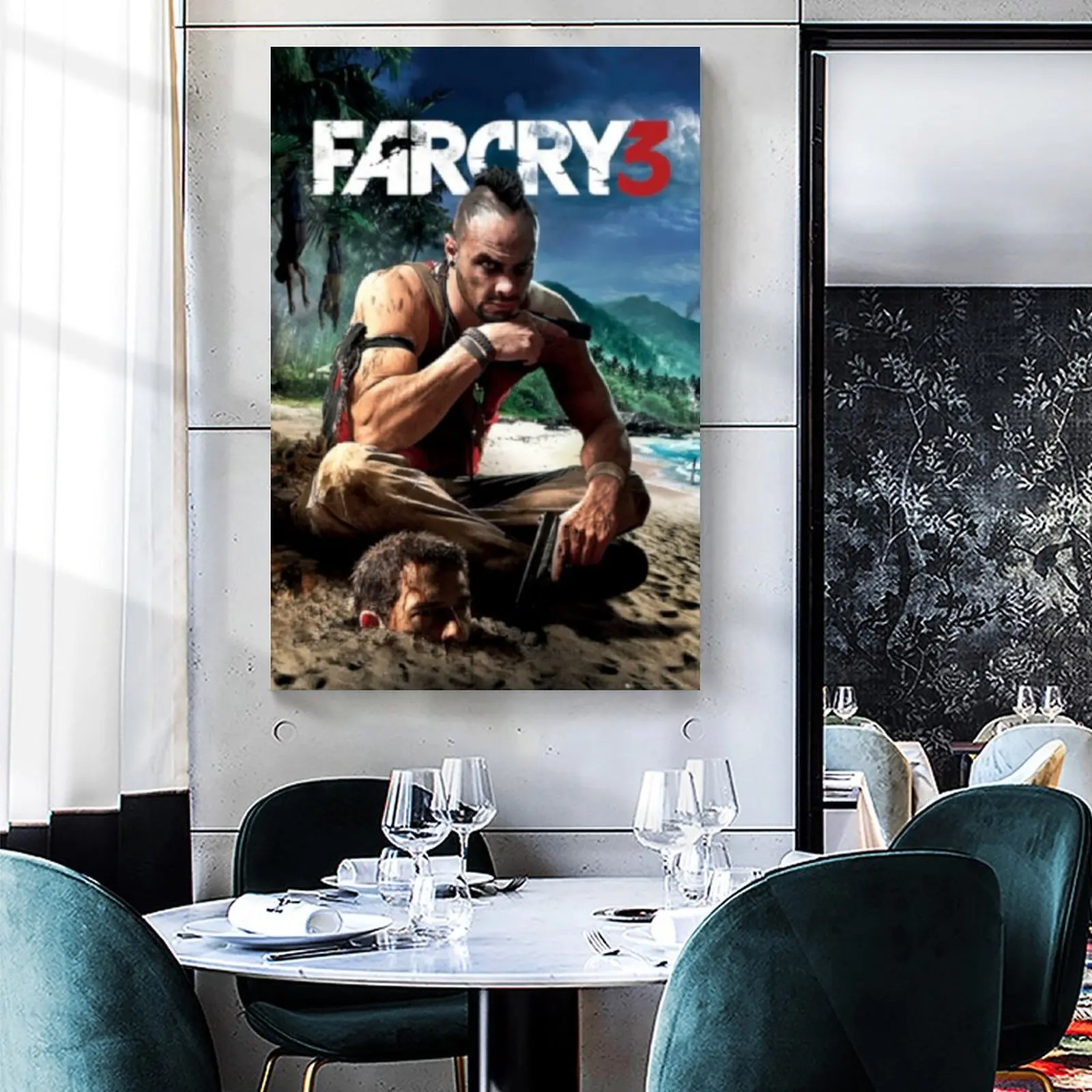 Картина на стену в гостиной с изображением картины из фильмов и ТВ | Дом сад