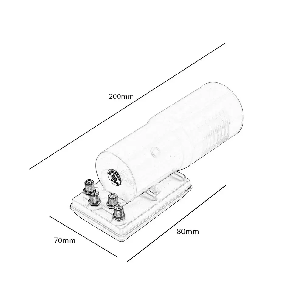

Digital Single C-Band Output Single LNBF High Gain Universal Ku Band Single Output Hd Output LNBF 5150 5750MHZ