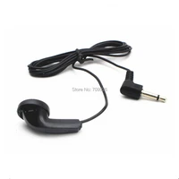 1000pcs bulk mono earbud single side earphone disposable earbuds one ear earpice for tour guide system