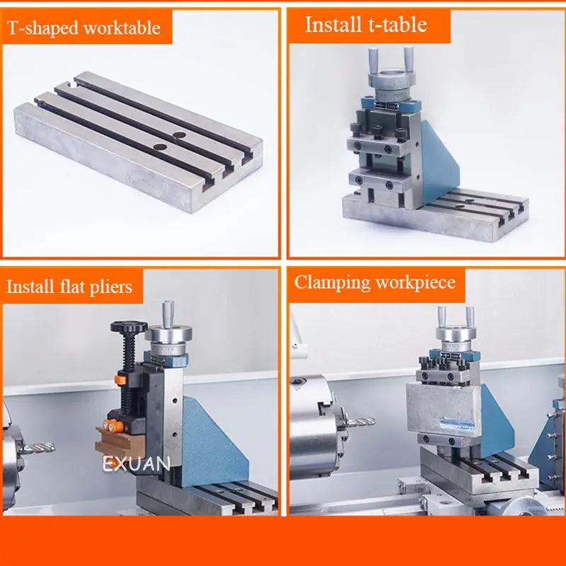 210 токарный станок Вертикальная каретка фрезерный аксессуар вертикальный