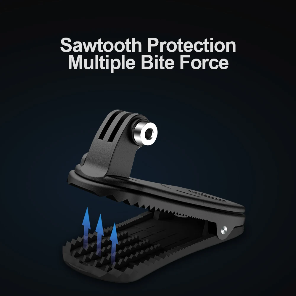 TELESIN с клипсой для факсированная Скоба мобильный телефон держатель экшн-Камеры