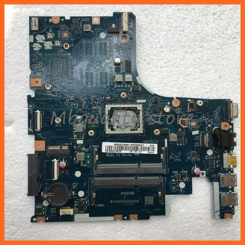 AAWZA ZB LA-C285P для Lenovo 500-15ACZ Материнская плата ноутбука A10 процессор тестирование