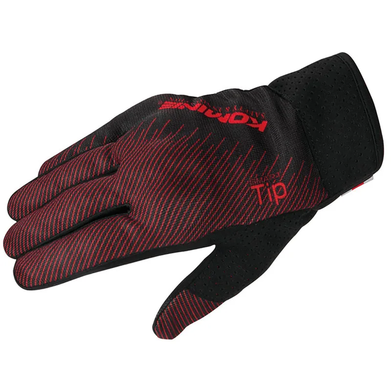 Дышащие Мотоциклетные Перчатки KOMINE унисекс с сенсорным экраном летние дышащие