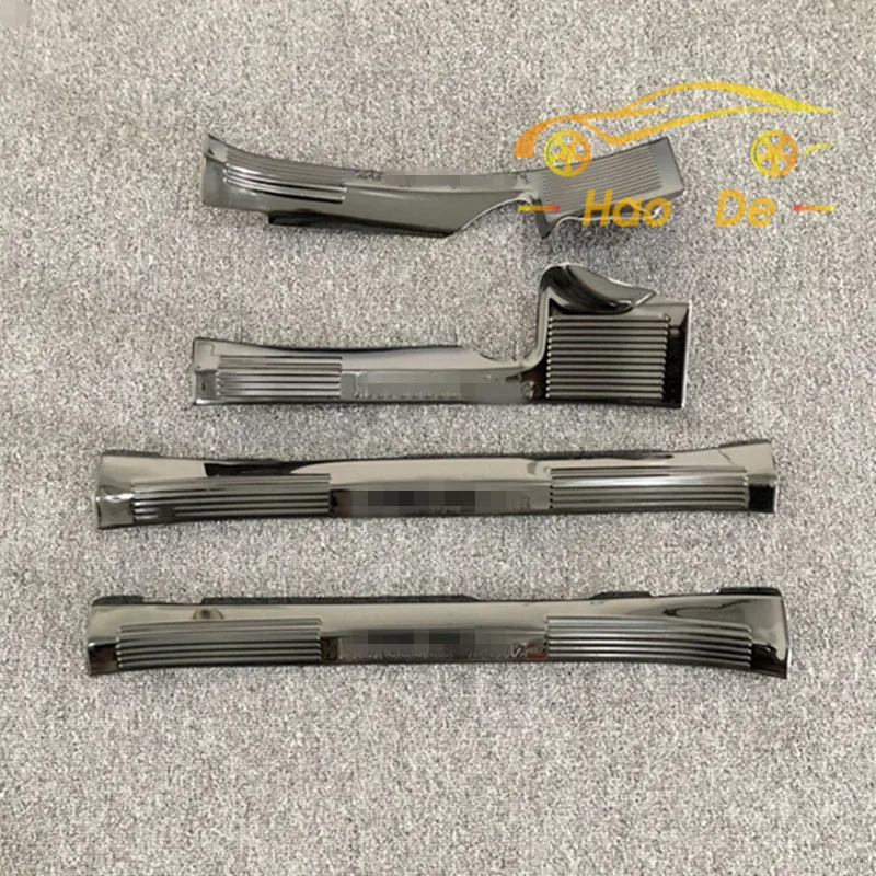Stainless Steel Car-styling Door Sill Scuff Plate Welcome Pedal Threshold Pedals For Mercedes Benz C E GLC W205 W213 X253 |