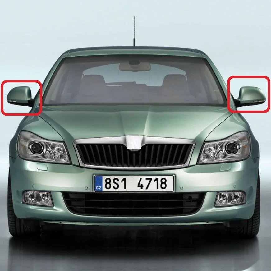 Автомобильное Зеркало с подогревом для Skoda Octavia A6 MK2 2009 2010 2011 2012 2013 2 шт.|car mirror|rear