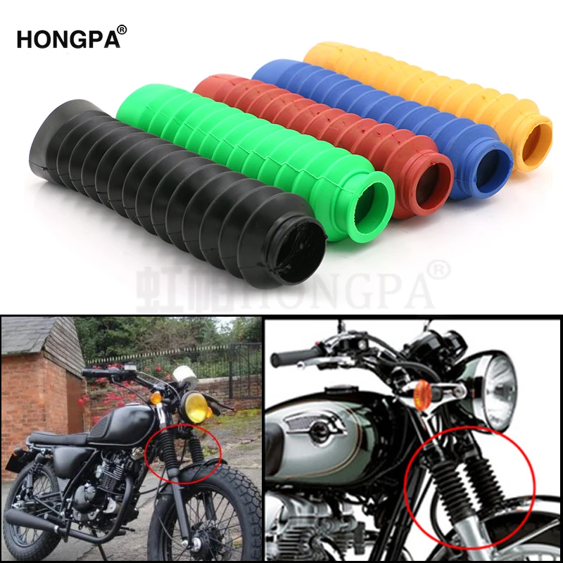 2 шт. Передняя вилка для Мотоцикла защитная крышка гетры ботинок амортизатор