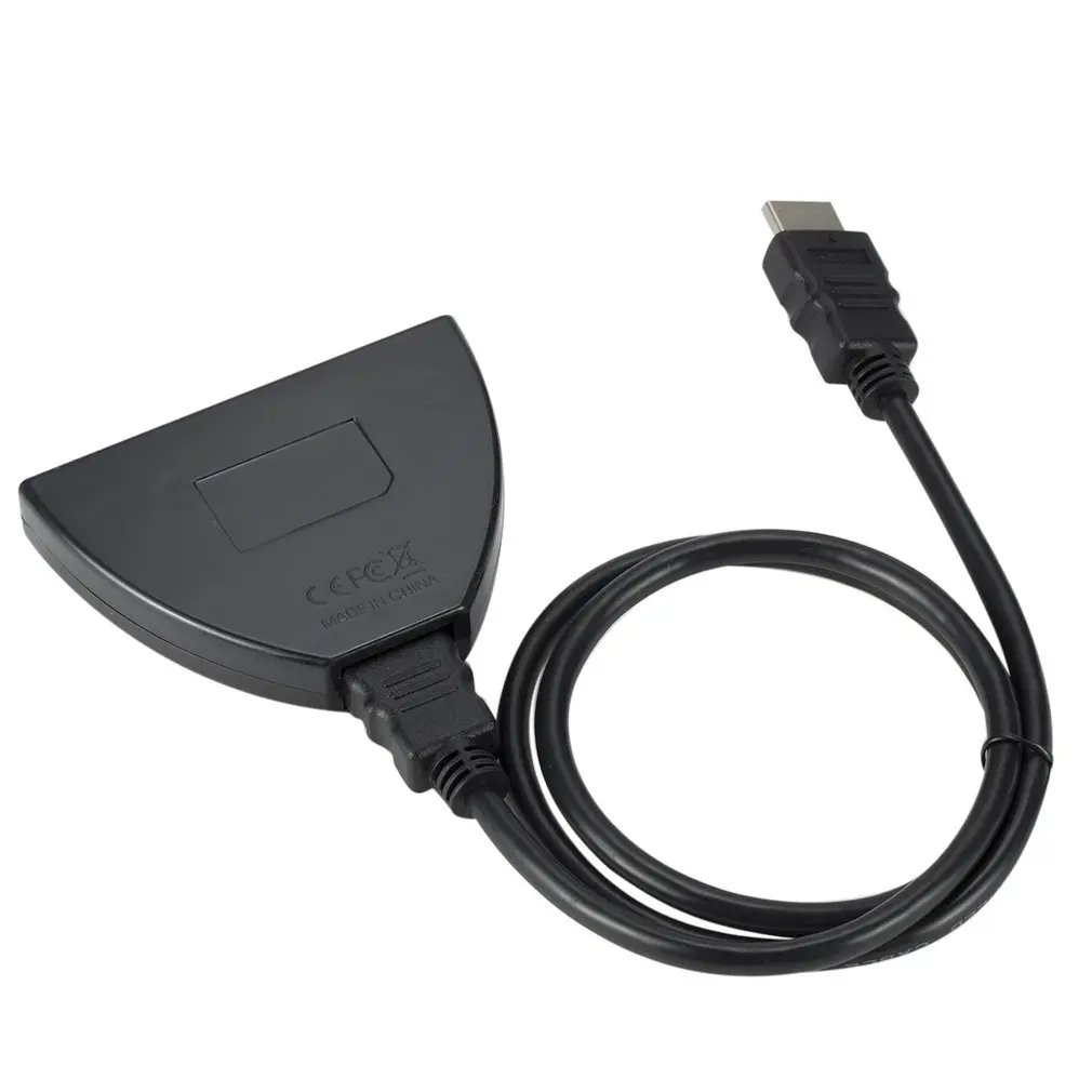

3 Port HDMI-compatible Switch 3 IN 1 OUT 1080P Hub V1.3B Or V1.4B Switch Switcher Splitter Adapter Cable For HDTV XBOX PS3